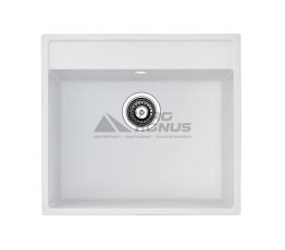 FABIANO Кухонная мойка Quadro 56x51 Alpine White (8221.301.0545)